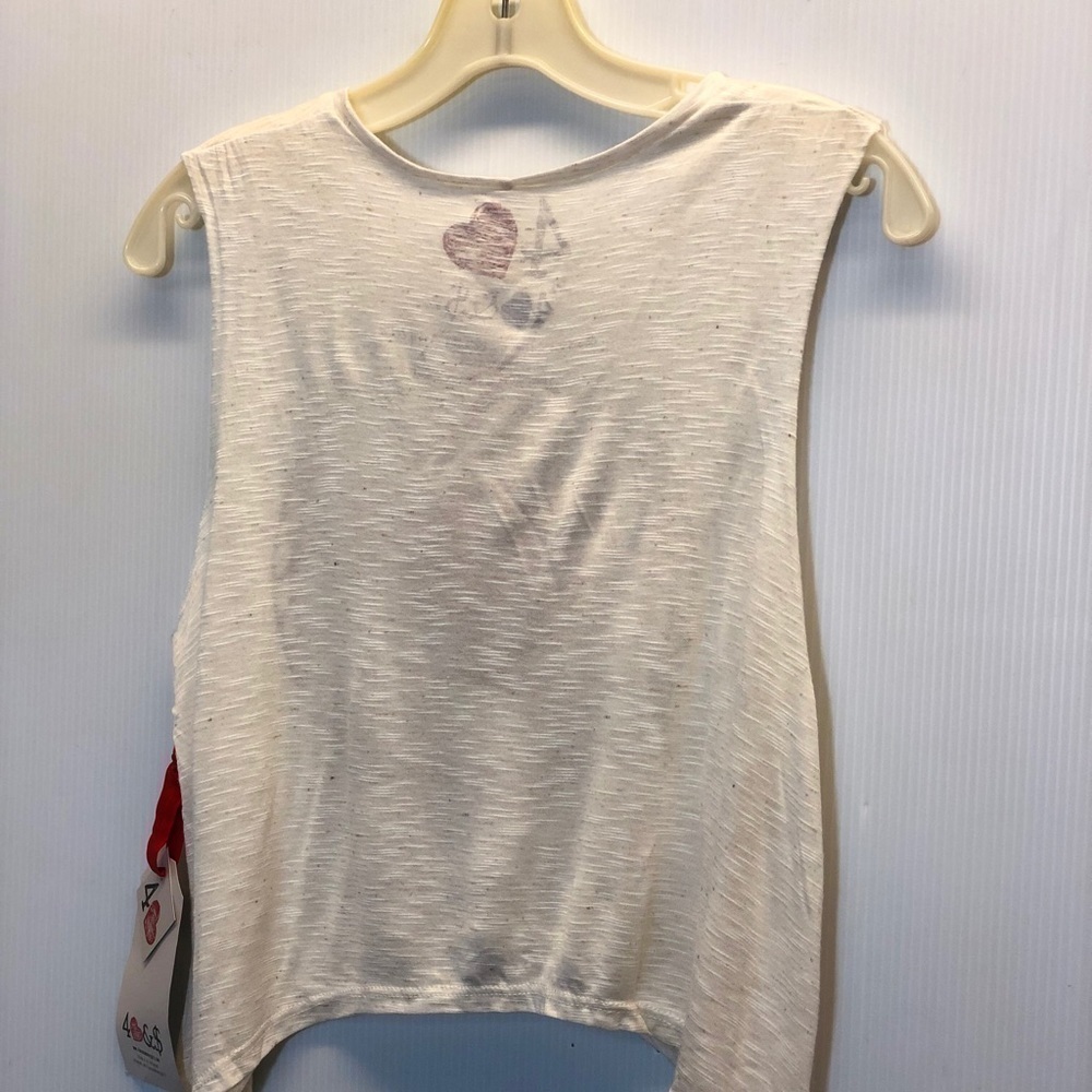 4Love & Money girls sea shell tank size XS 7-8 - Picture 5 of 5